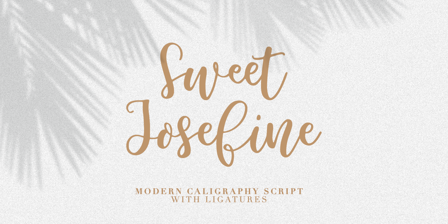 Sweet Josefine Regular Font preview